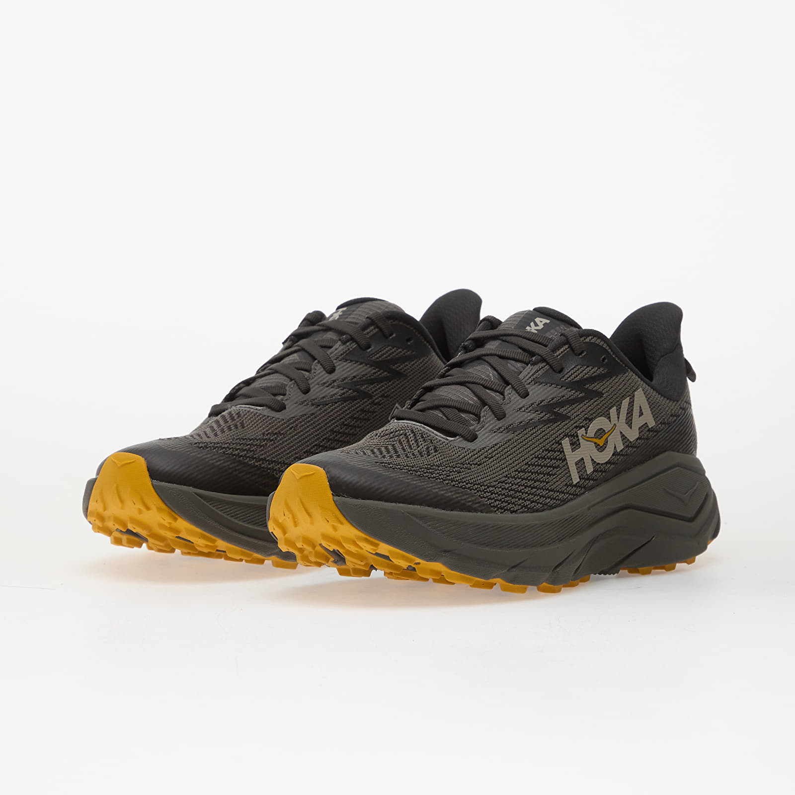 Scarpe uomo Hoka® M Challenger 8 Gtx Asphalt Grey/ Varsity Yellow