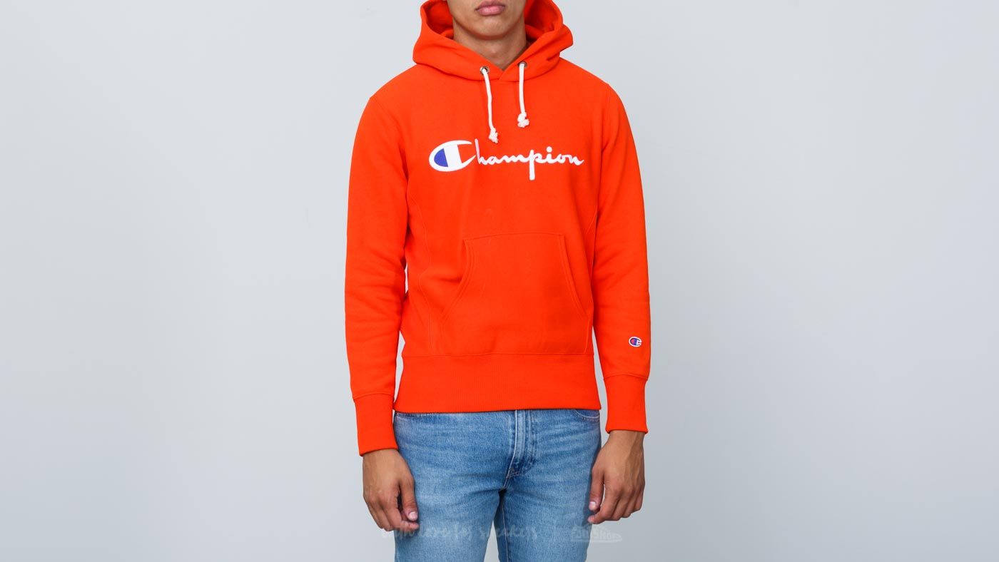 Felpe Champion Hoodie Fire Orange
