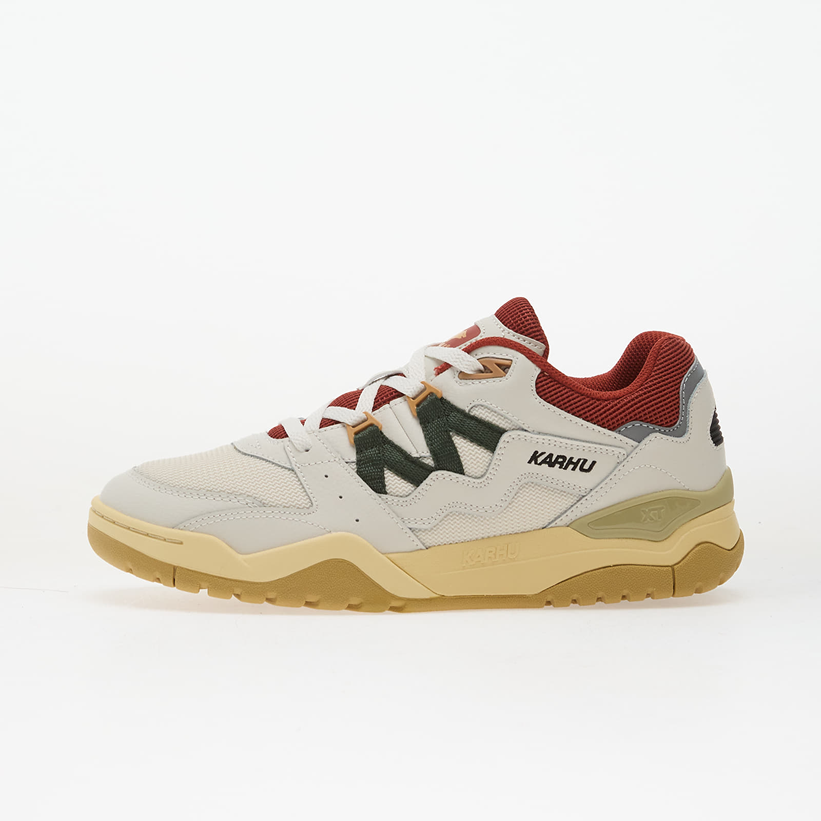 Herren Sneaker und Schuhe Karhu Fusion XT Blanc De Blanc/ Pineneedle