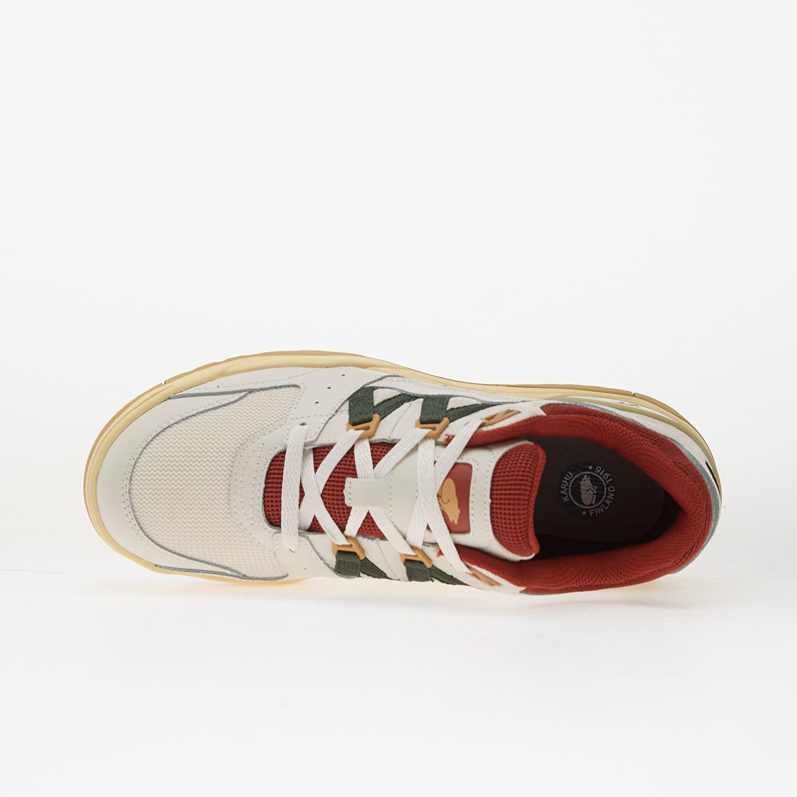 Herren Sneaker und Schuhe Karhu Fusion XT Blanc De Blanc/ Pineneedle