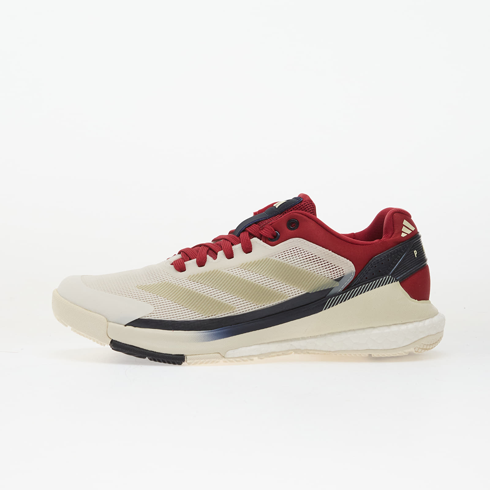 Damen Sneaker und Schuhe adidas Crazyquick Boost Padel Chalk White/ Ice Gold Met./ Team Victory Red