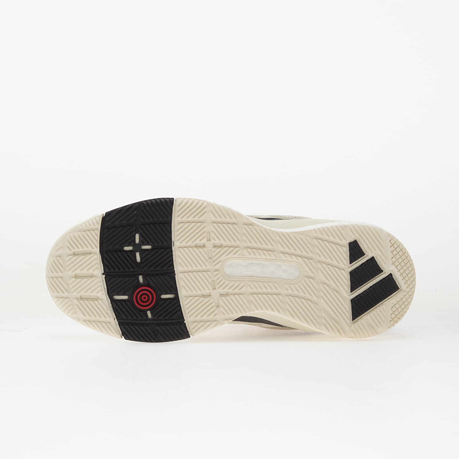 Damen Sneaker und Schuhe adidas Crazyquick Boost Padel Chalk White/ Ice Gold Met./ Team Victory Red