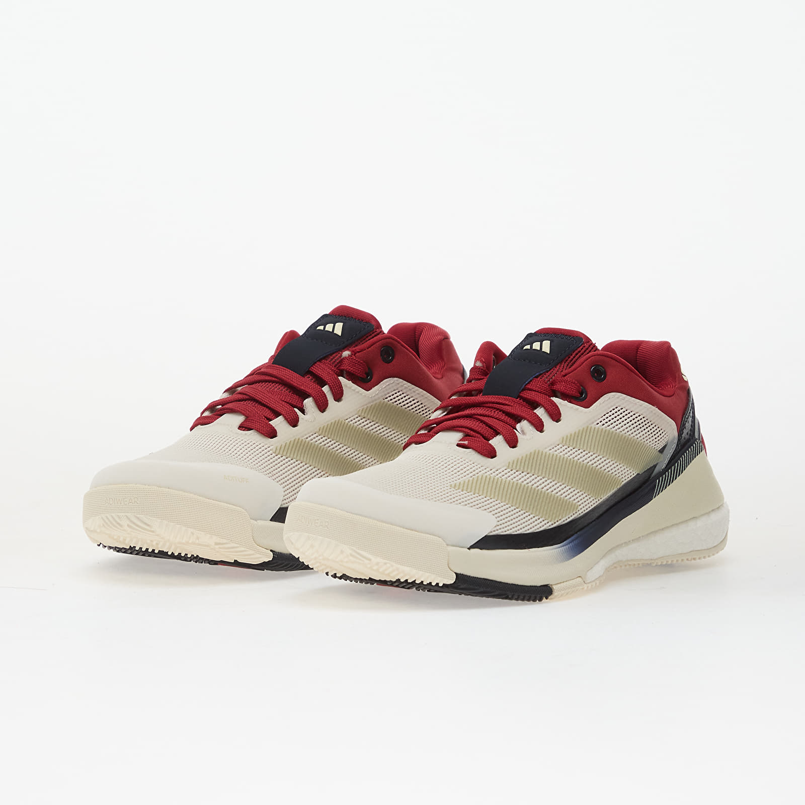 Damen Sneaker und Schuhe adidas Crazyquick Boost Padel Chalk White/ Ice Gold Met./ Team Victory Red