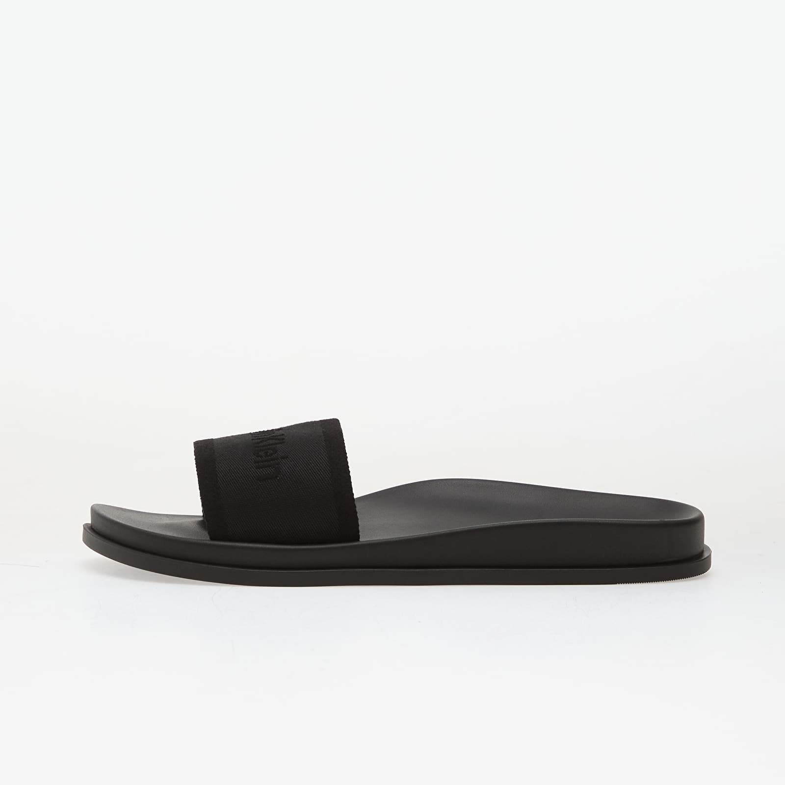 Slides Calvin Klein City Sandal Mule Web Black