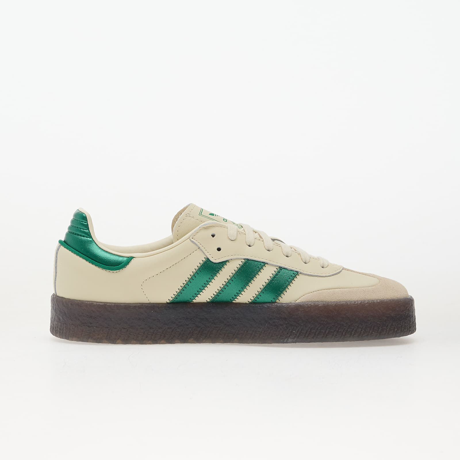 Damesschoenen adidas Sambae Cream White/ Bold Green/ Collegiate Green