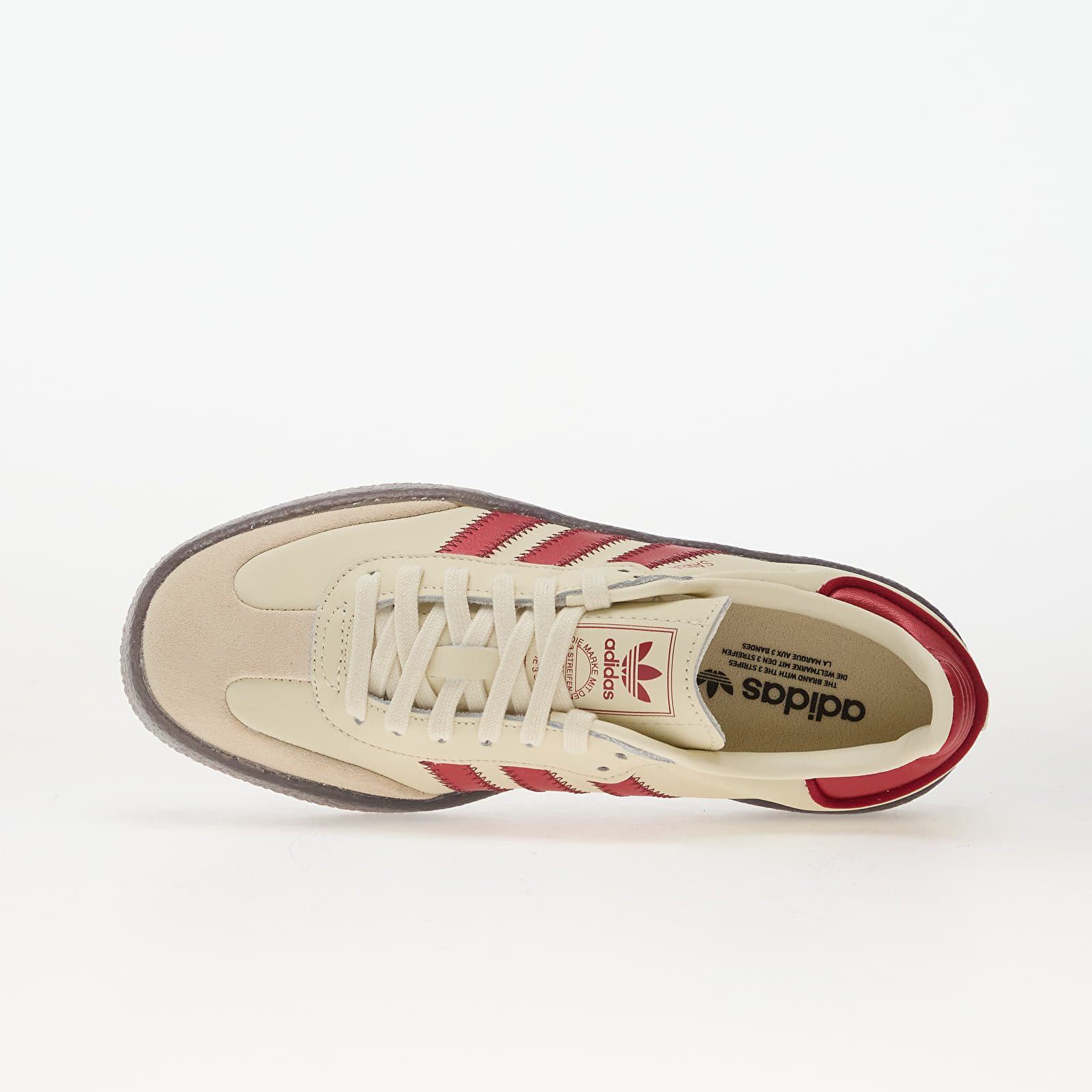 Γυναικεία παπούτσια adidas Sambae Cream White/ Team Victory Red/ Shadow Red