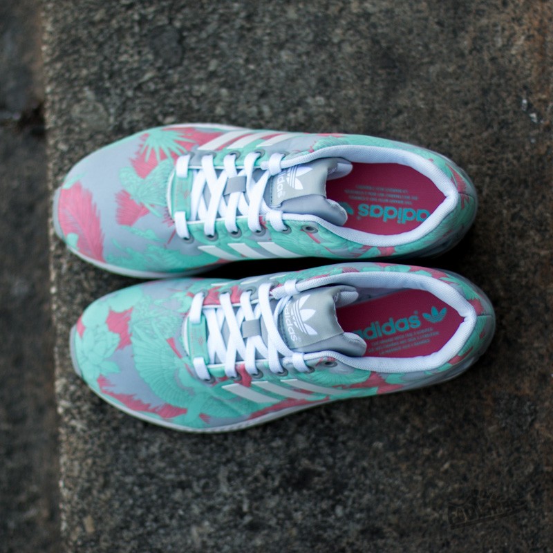 Women's shoes adidas ZX Flux W Clonix/Ftwr White