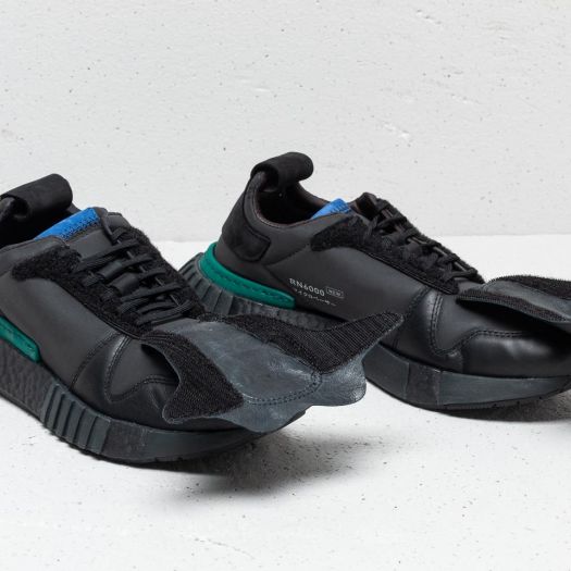 Adidas originals black deals futurepacer boost sneakers
