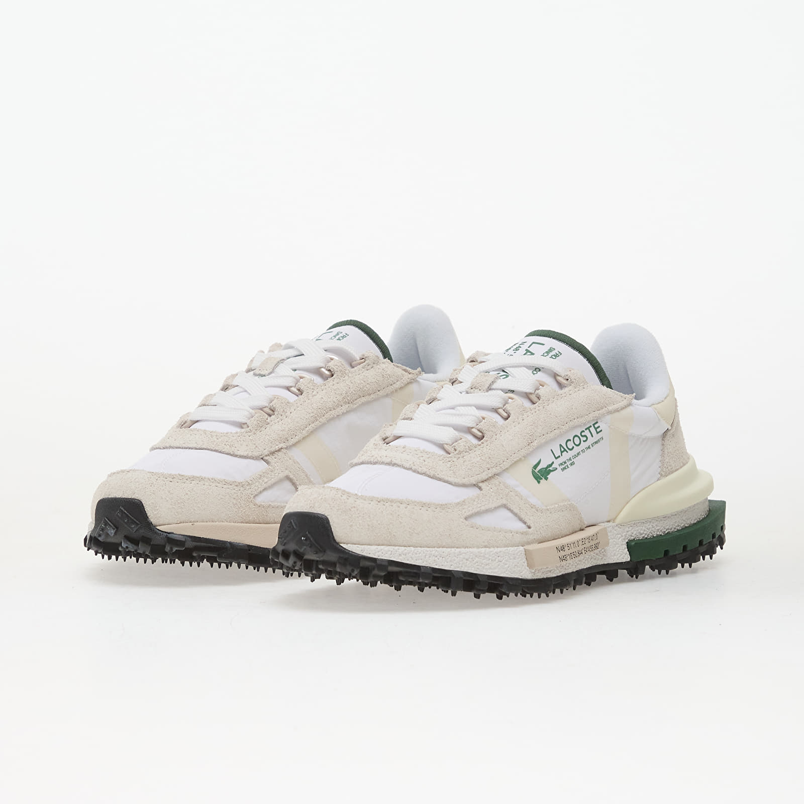 Chaussures et baskets femme LACOSTE Elite Active White/ White