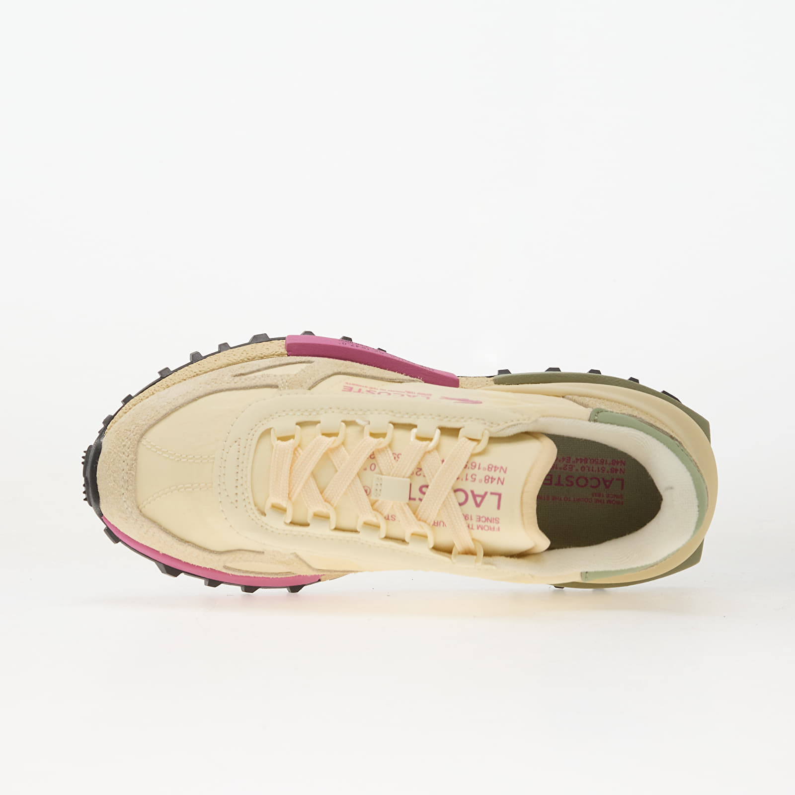 Chaussures et baskets femme LACOSTE Elite Active Off White/ lt khaki