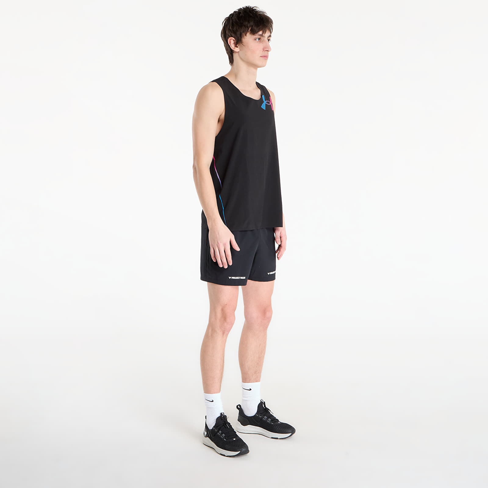 Men's tank tops Under Armour Velociti Elite Singlet Black