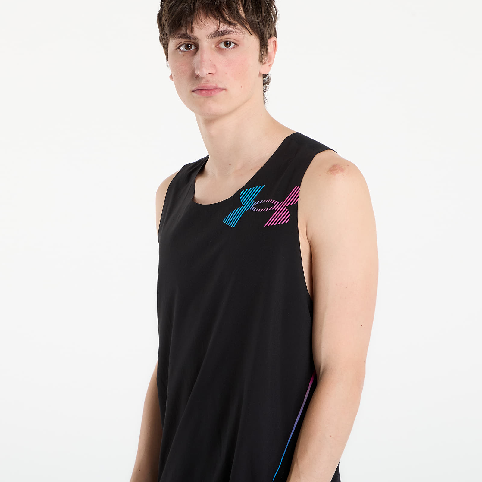 Men's tank tops Under Armour Velociti Elite Singlet Black