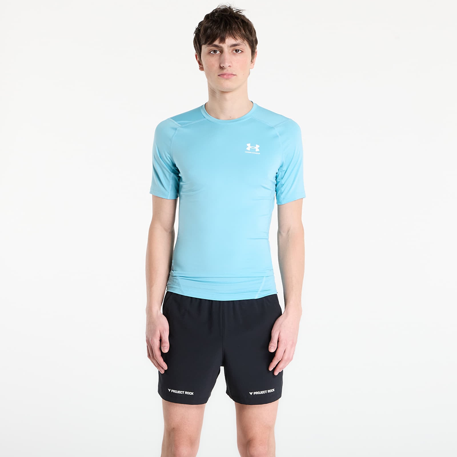 Trička Under Armour HG Armour Comp SS Blue