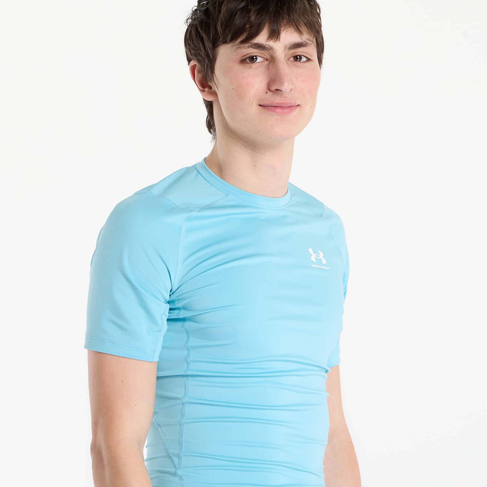Trička Under Armour HG Armour Comp SS Blue