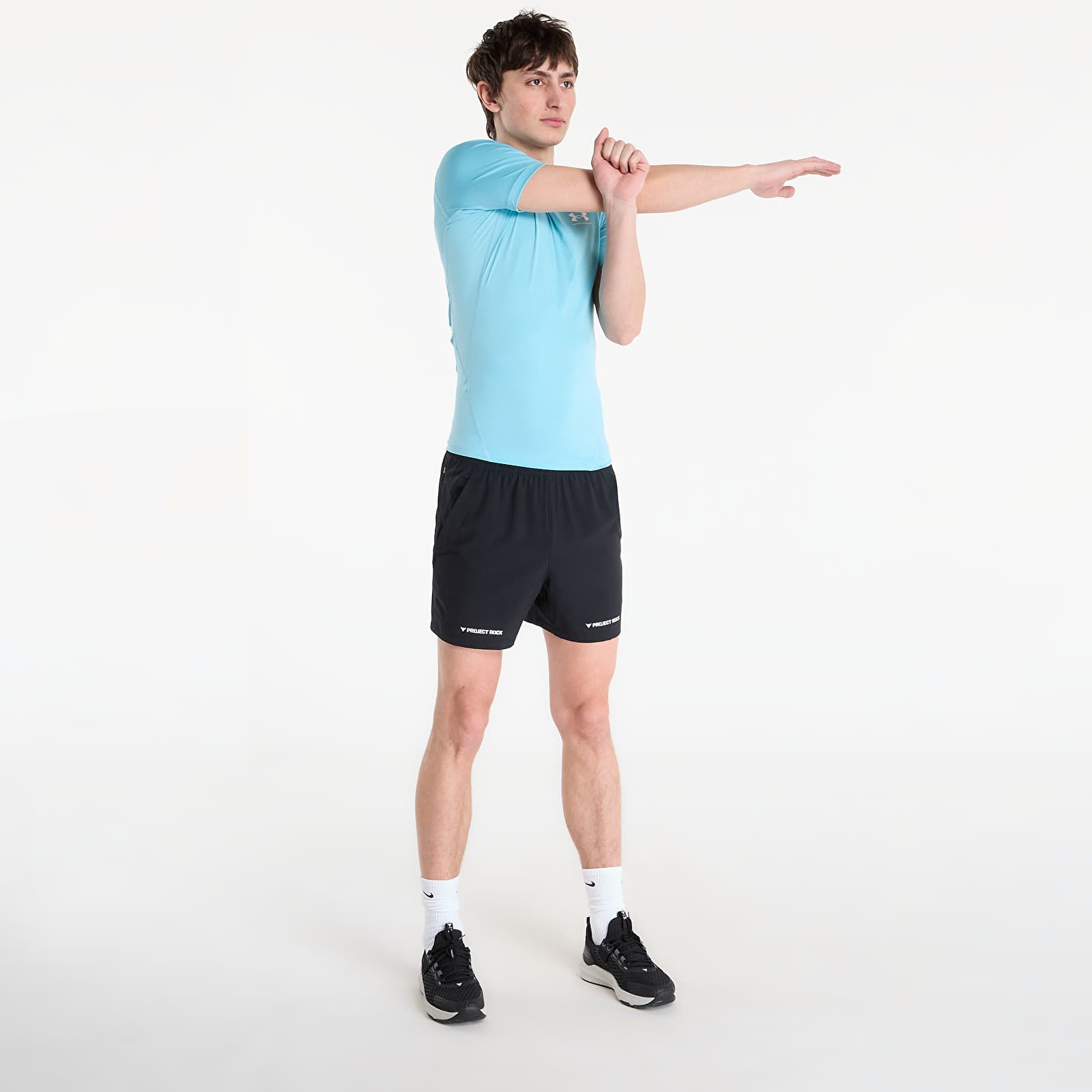 Trička Under Armour HG Armour Comp SS Blue