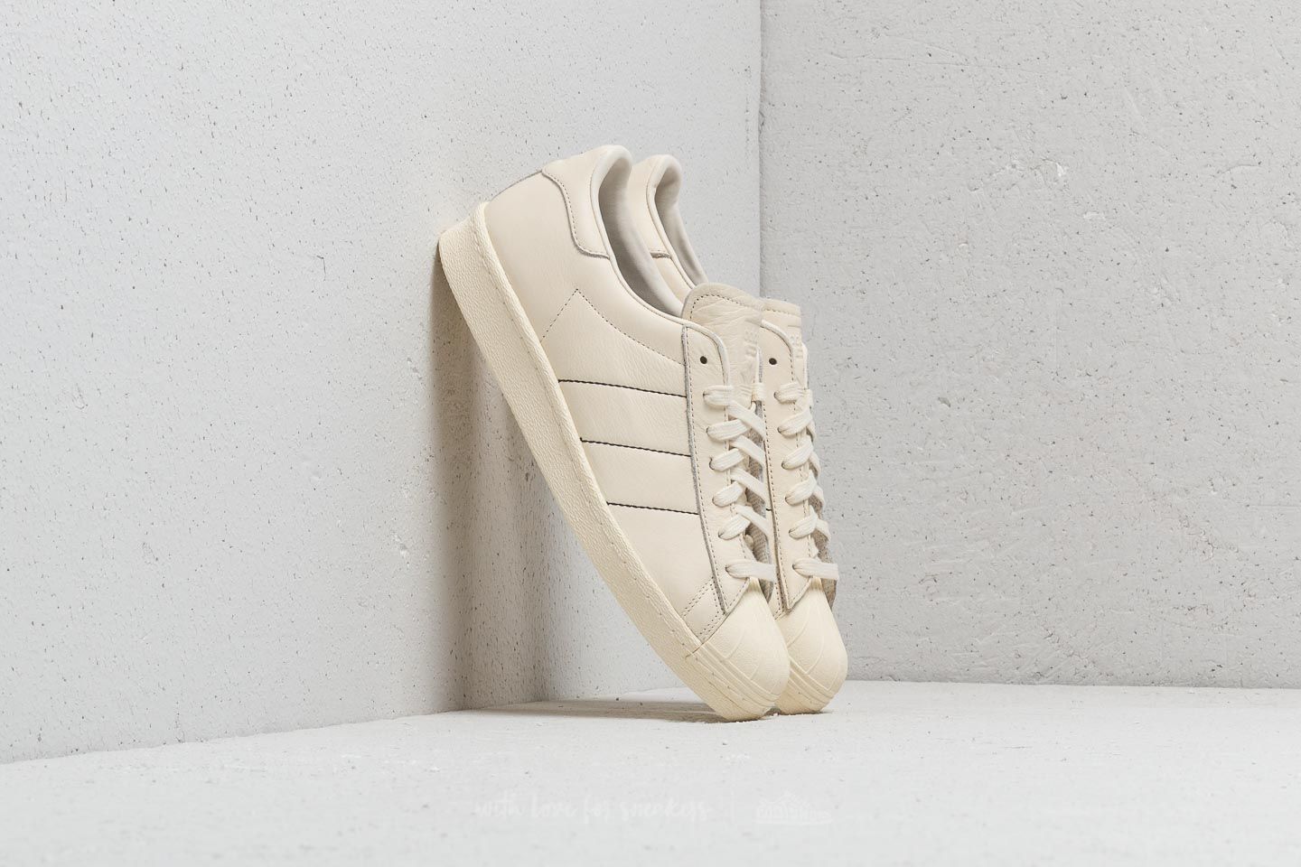 Мъжки кецове и обувки adidas Superstar 80s Cream White/ Cream White/ Cream White