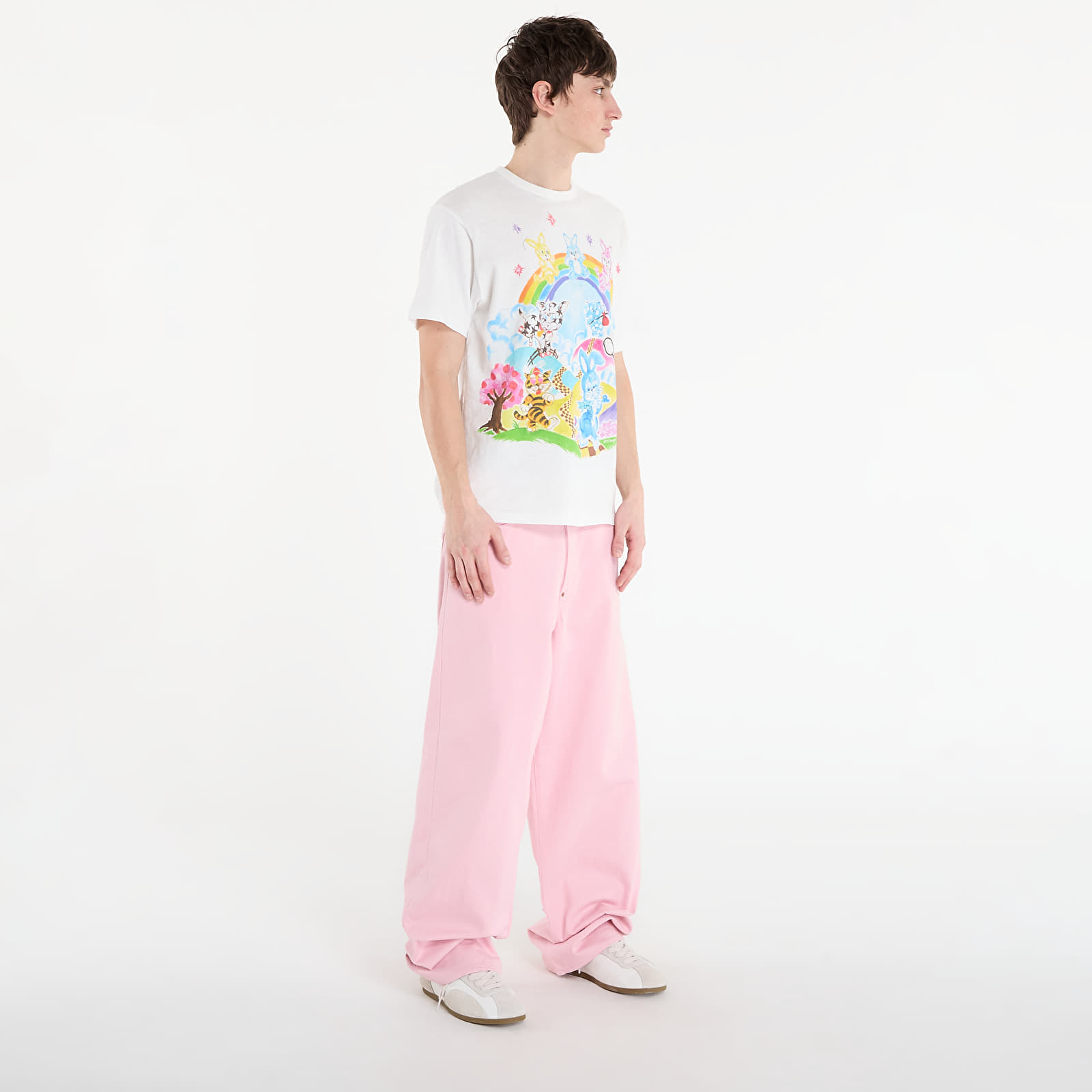 Дънки KENZO Pants Flamingo Pink
