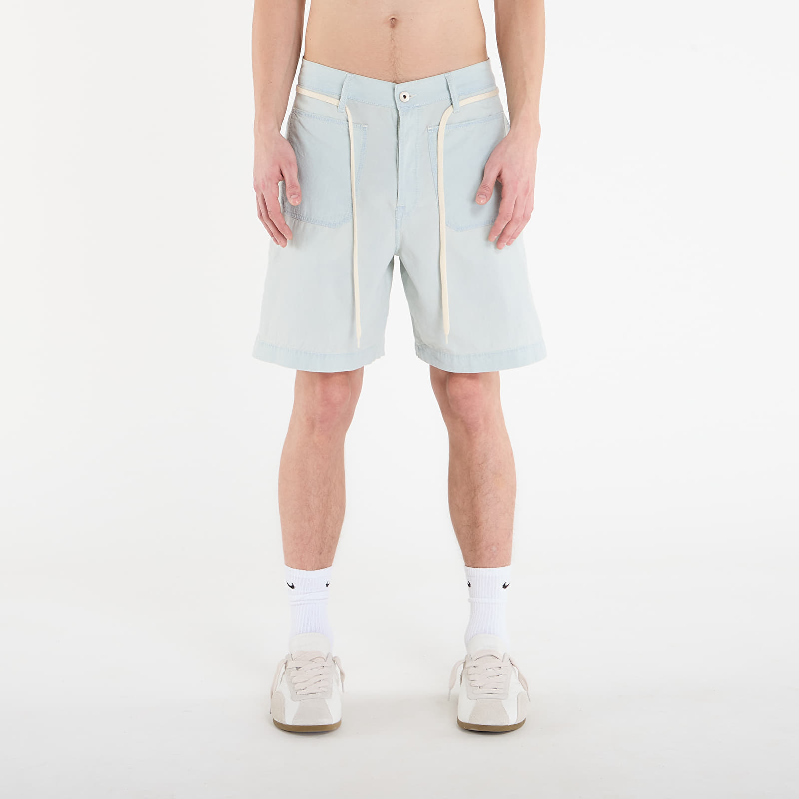 Къси панталони KENZO Bermuda Short Stone Bl Dirty Blue Denim 33