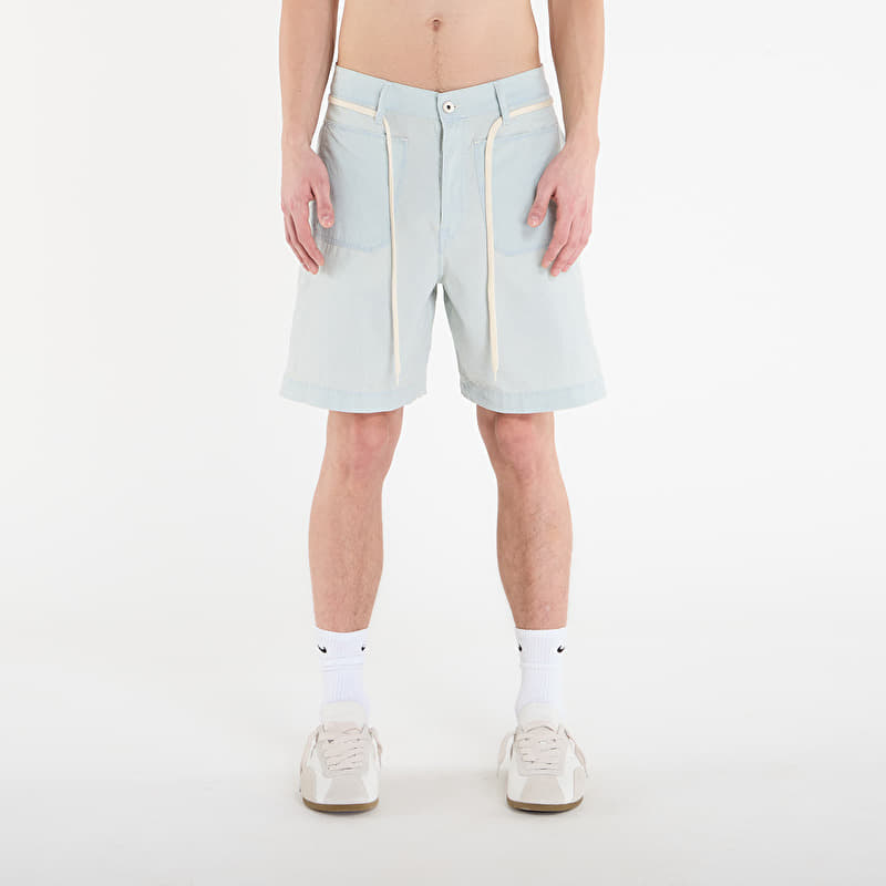 KENZO Bermuda Short Stone Bl Dirty Blue Denim