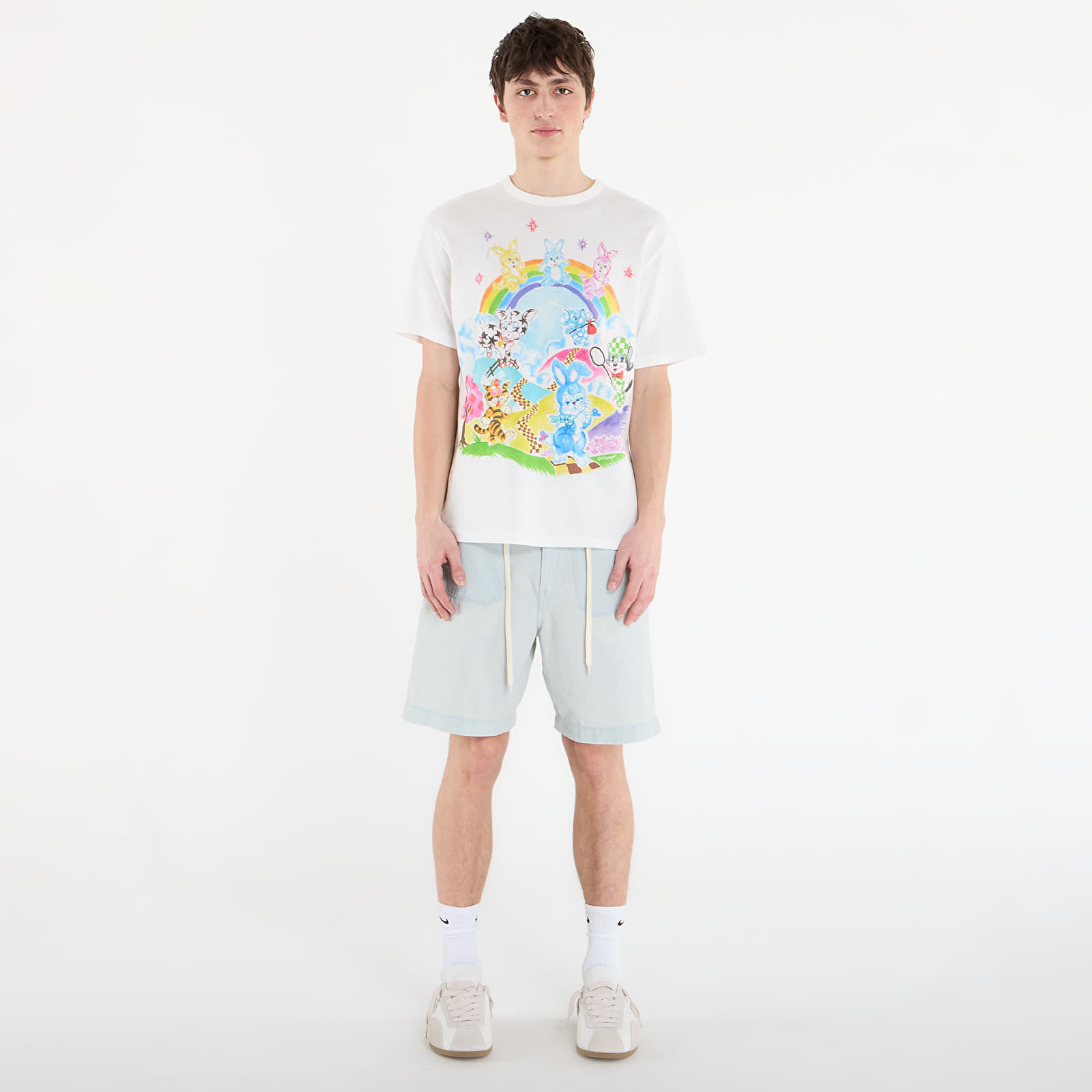 Shorts KENZO Bermuda Short Stone Bl Dirty Blue Denim
