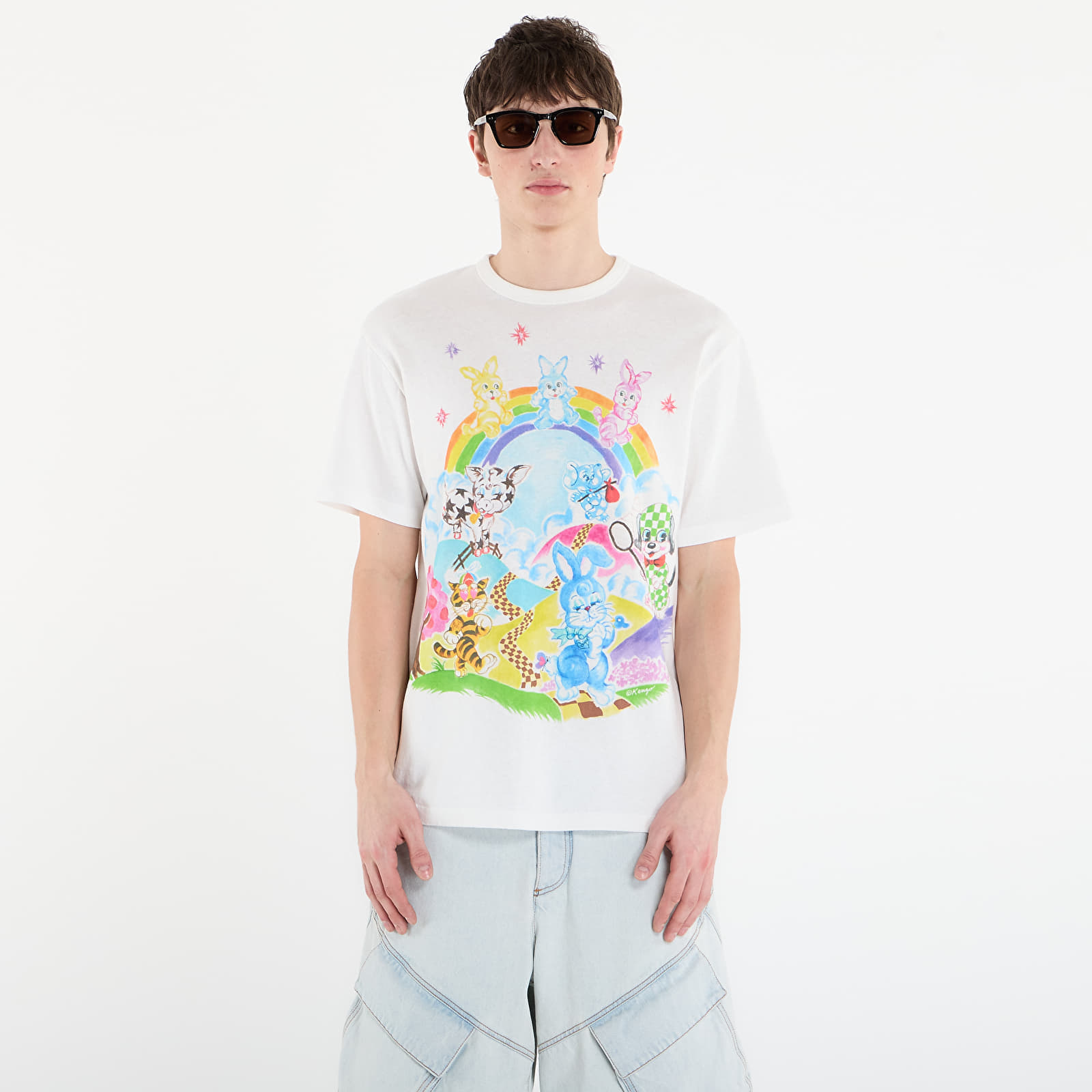 Тениска KENZO Cartoon Classic T-Shirt Off White S