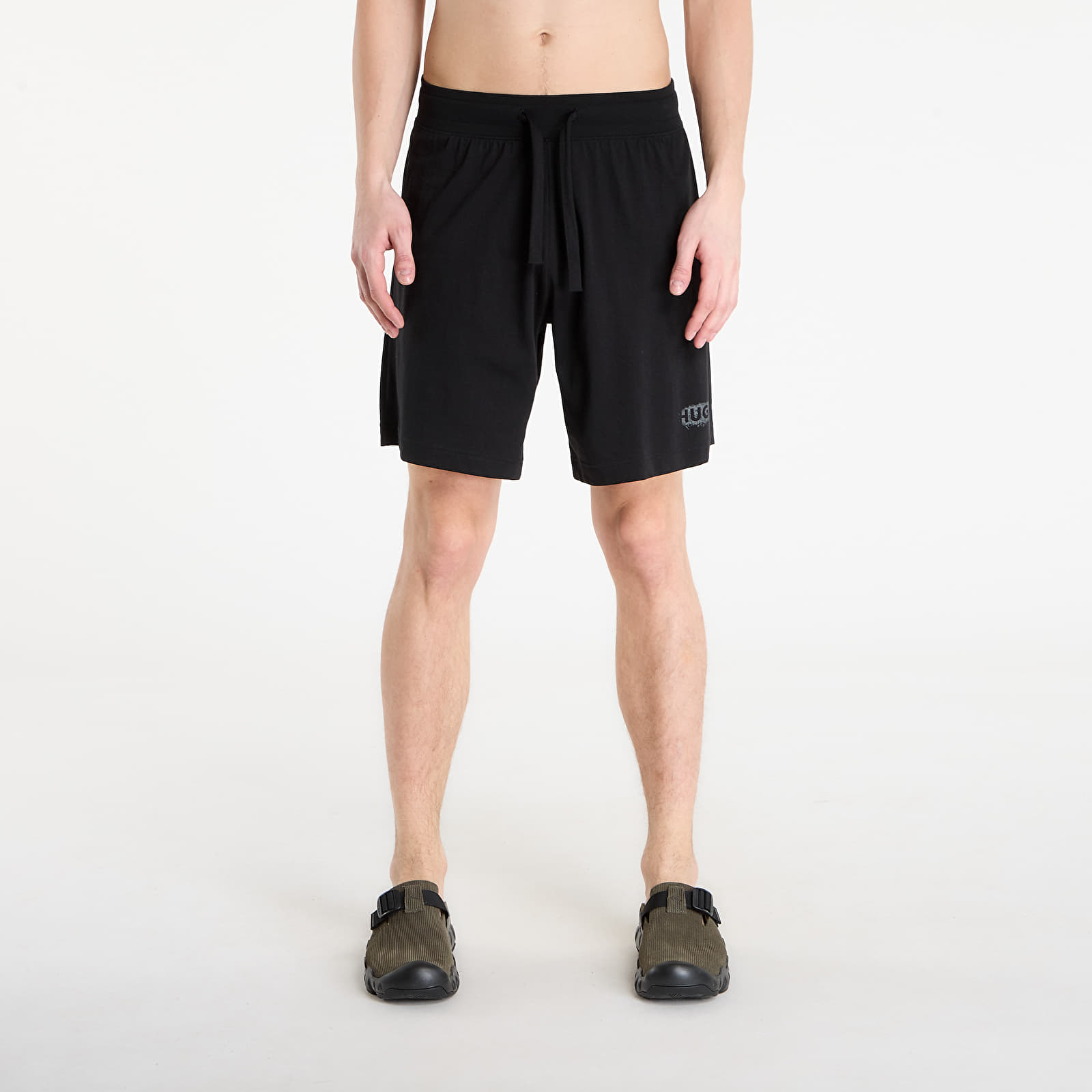 Pantaloncini Hugo Boss Spray Shorts Black
