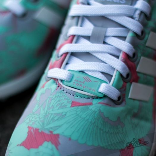 Adidas zx flux outlet mint green