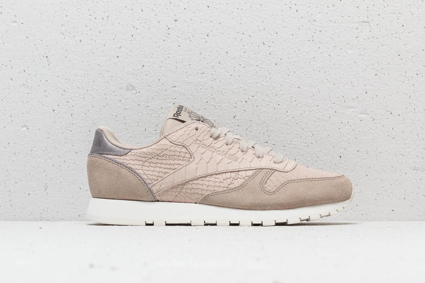 Zapatillas mujer Reebok Classic Leather Parchment Coal Chalk