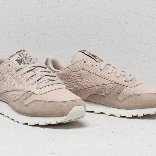 Reebok classic leather estl clearance parchment shoes