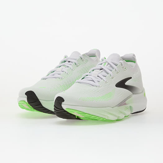 Brooks Glycerin Flex M White/ Green Gecko | Footshop display picture 3