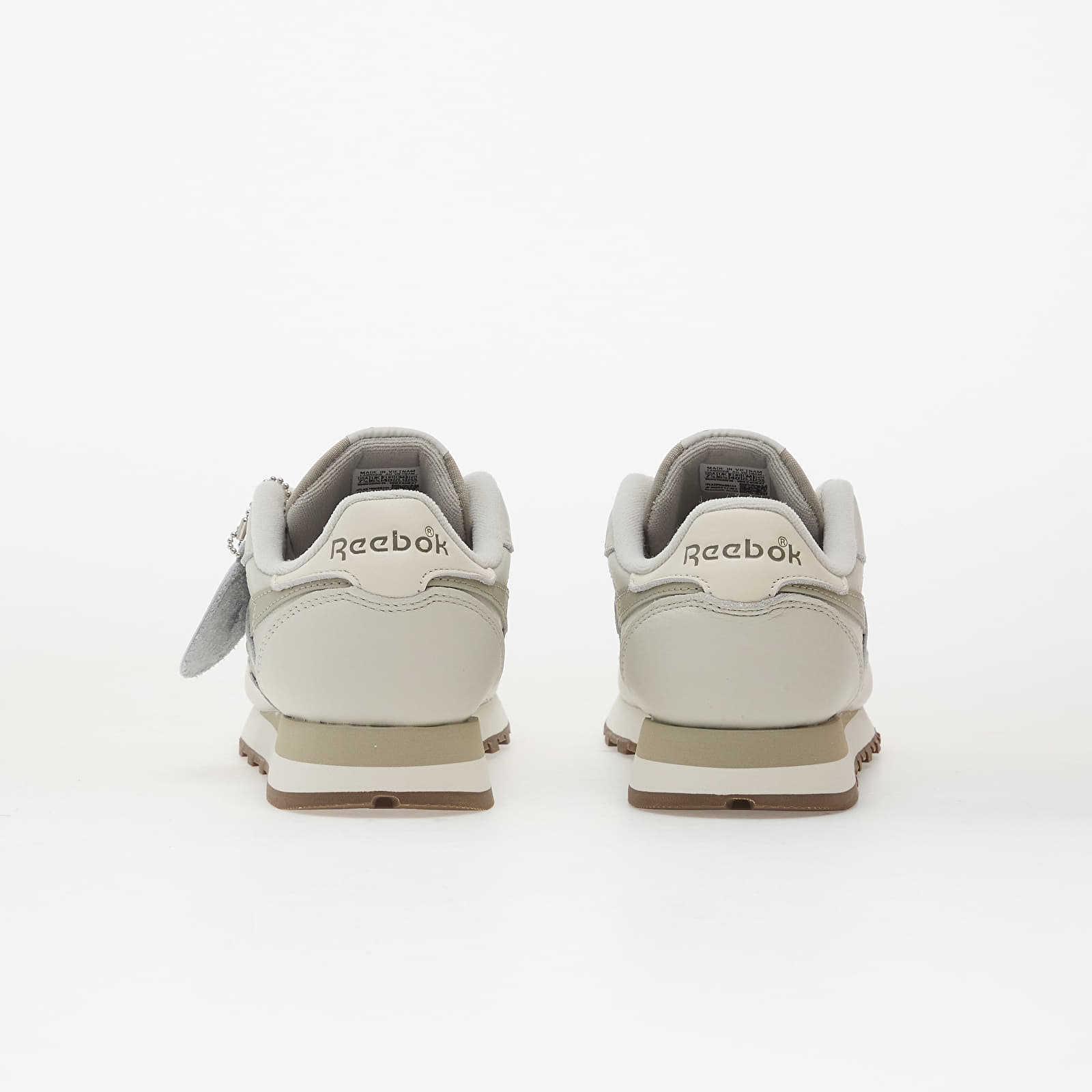 Herren Sneaker und Schuhe Reebok Classic Leather Soft Grey/ Escape Grey/ Chalk