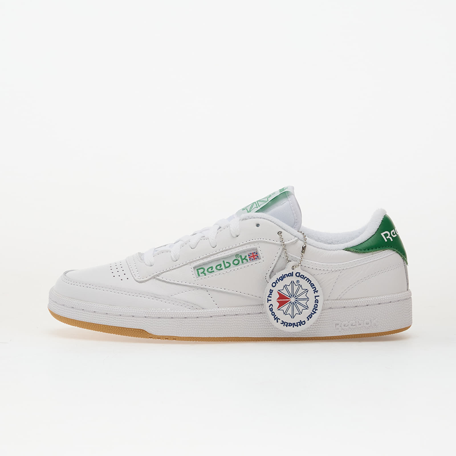 Herren Sneaker und Schuhe Reebok Club C 85 Ftwr White/ Glen Green/ Rbk Rubber Gum1