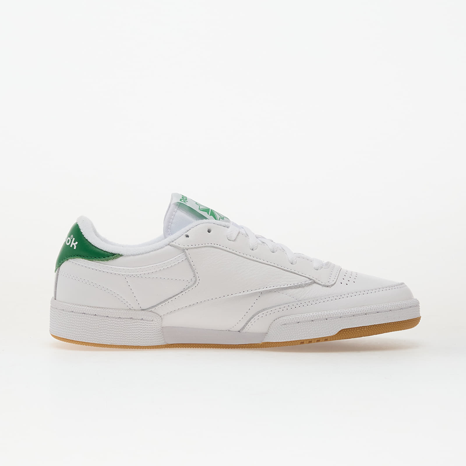 Herren Sneaker und Schuhe Reebok Club C 85 Ftwr White/ Glen Green/ Rbk Rubber Gum1