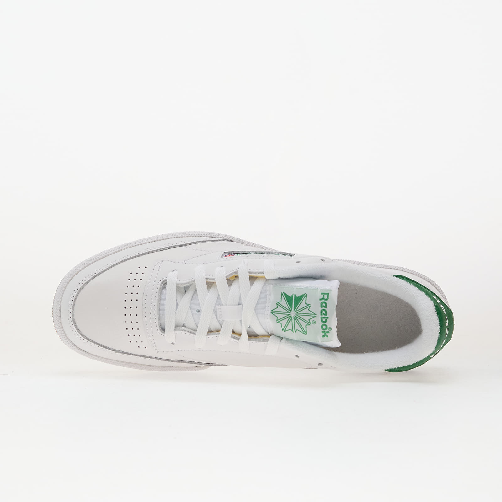 Herren Sneaker und Schuhe Reebok Club C 85 Ftwr White/ Glen Green/ Rbk Rubber Gum1