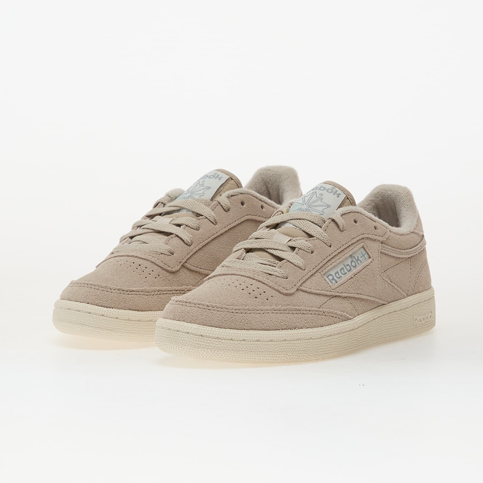 Herren Sneaker und Schuhe Reebok Club C 85 Chalk/ Mineral Grey/ Still Grey