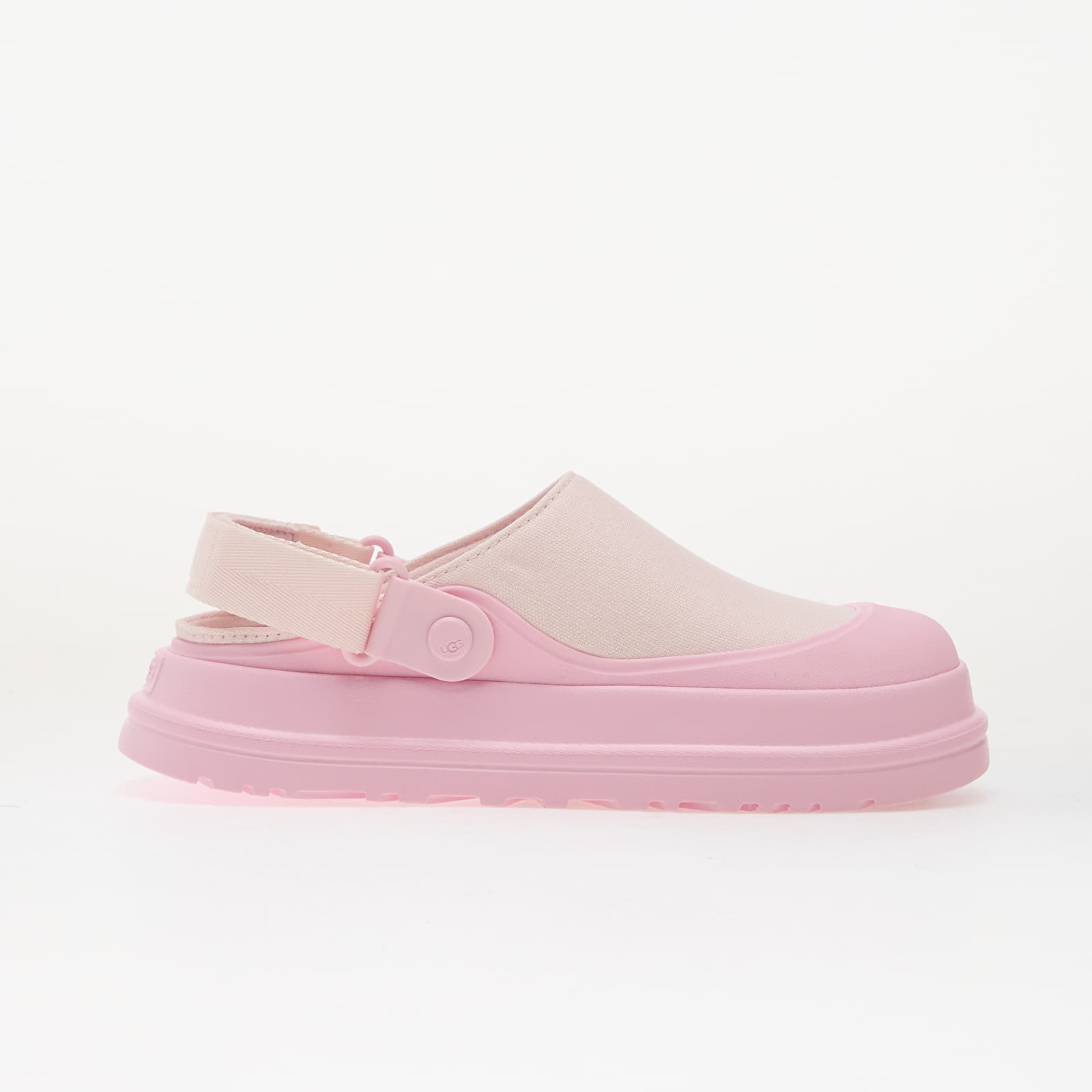 Šľapky UGG W Goldenglow Canvas Clog Pink Diamond