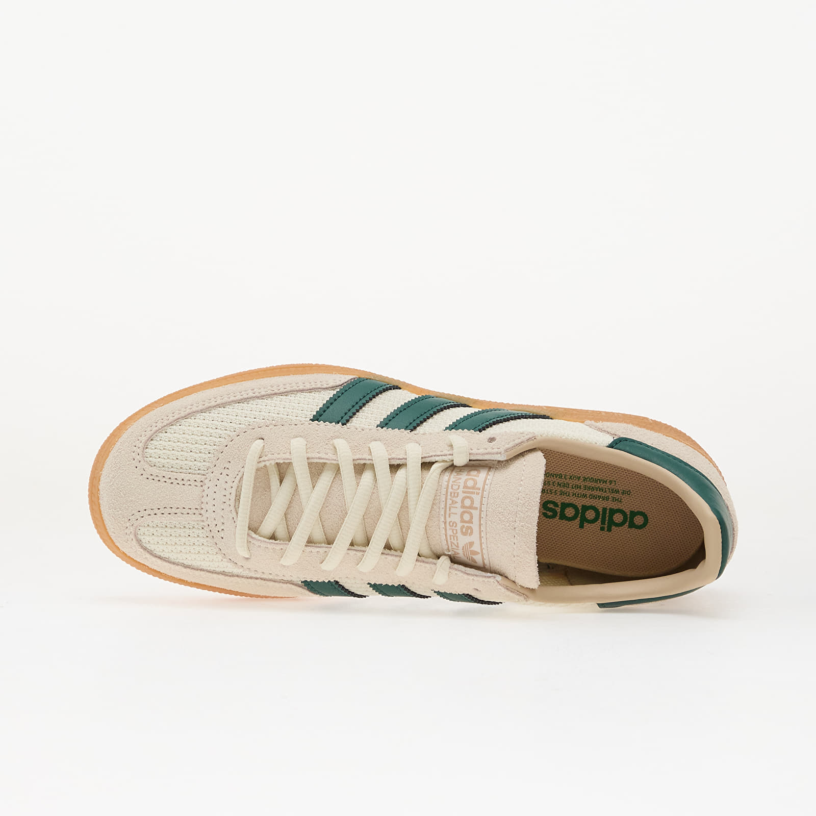 Zapatillas Hombre adidas Handball Spezial Off White/ Collegiate Green/ Gum2
