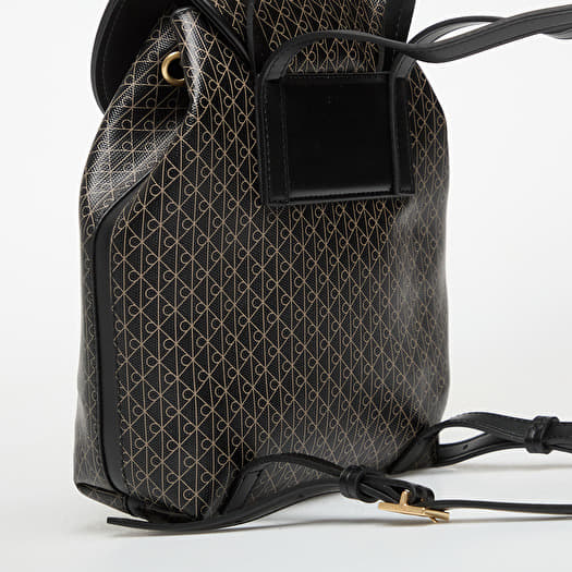 calvin klein mini backpack black Crossbody Bag Calvin Klein Rucksack Mini Calvin Klein Emblem Aop Mini  Backpack Black Universal