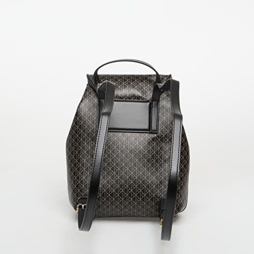 carlos santana white leather and rhinestone backpack Carlos Santana White Leather Tan Woven Handbag
