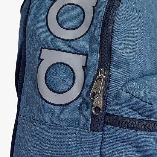 adidas Cl Backpack Washed Effect Light Denim | Footshop