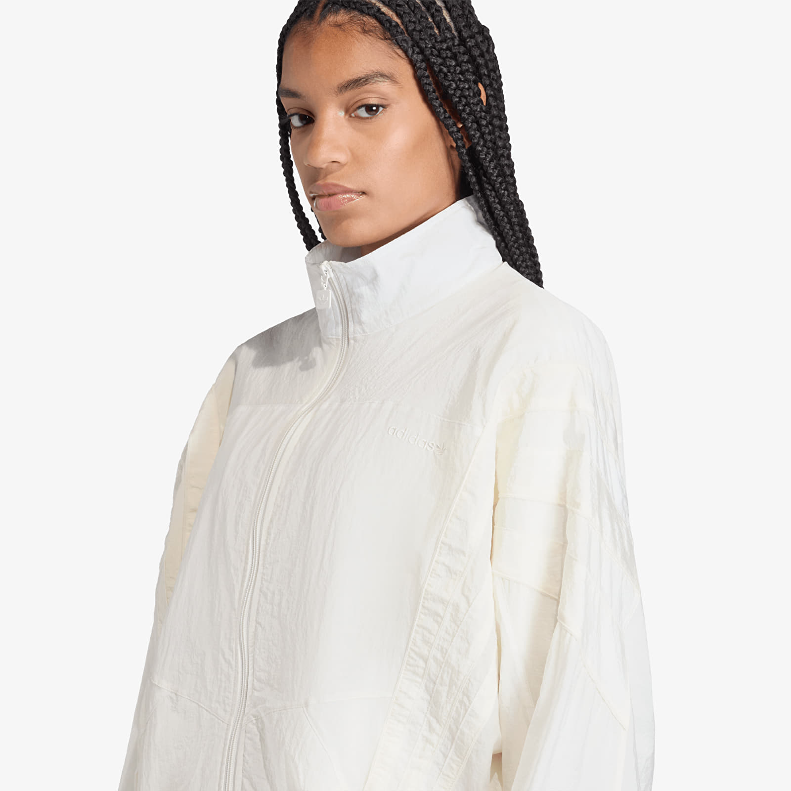 Jackets adidas Santiago Woven Track Top Off White