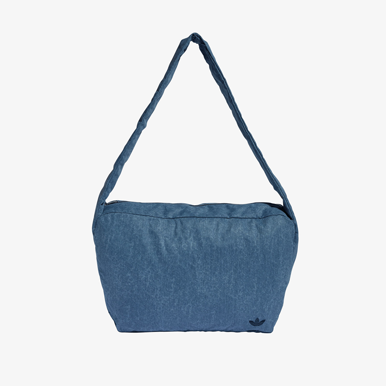 Pánske tašky cez rameno adidas Shopper Washed Effect Bag Light Denim