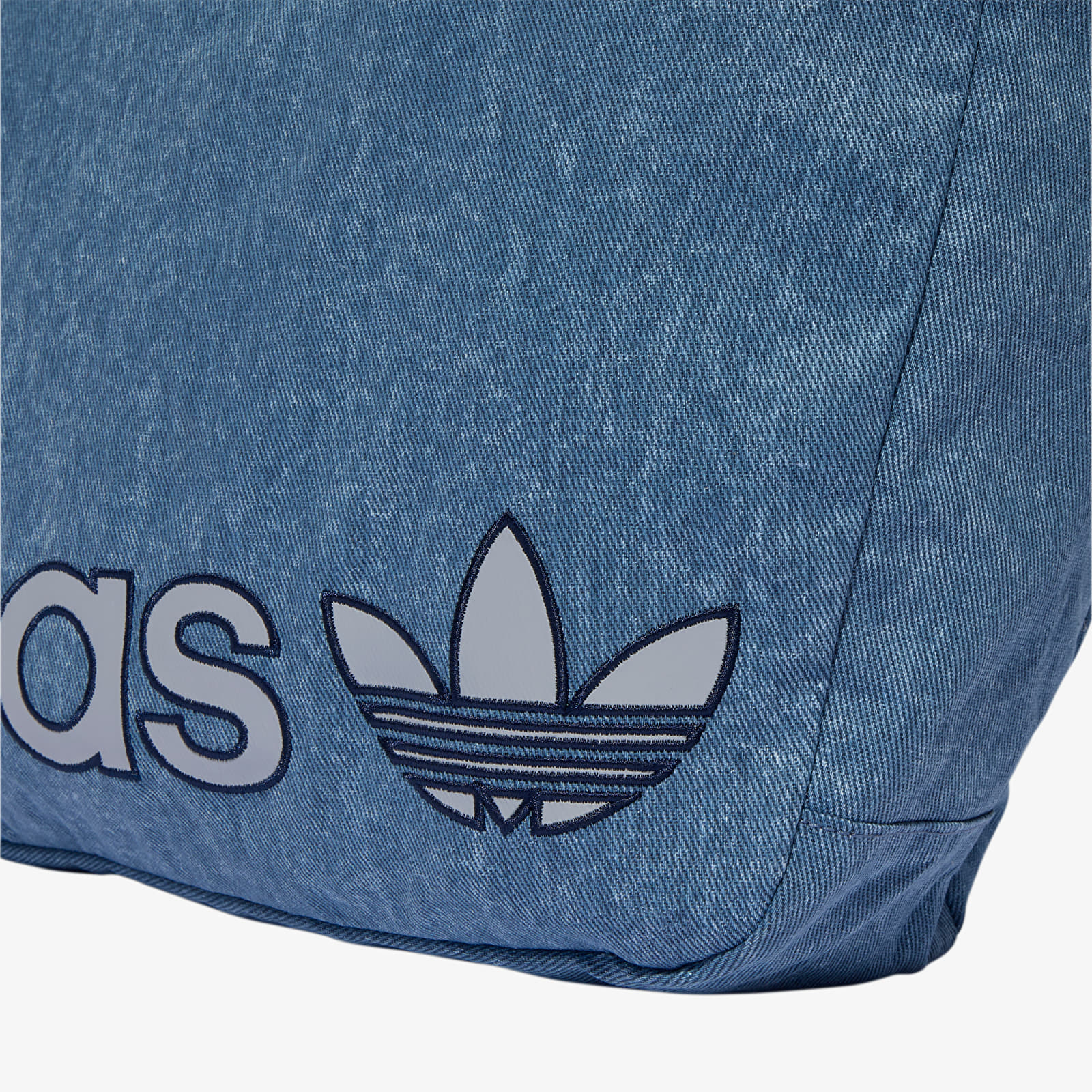 Pánske tašky cez rameno adidas Shopper Washed Effect Bag Light Denim
