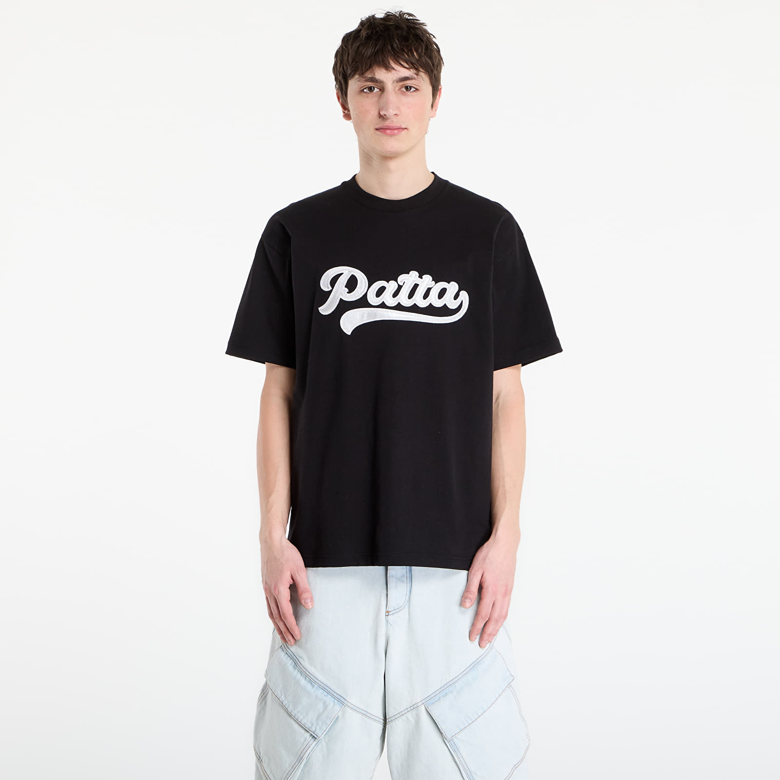 Тениска Patta Logo Tail T-Shirt UNISEX Black XL