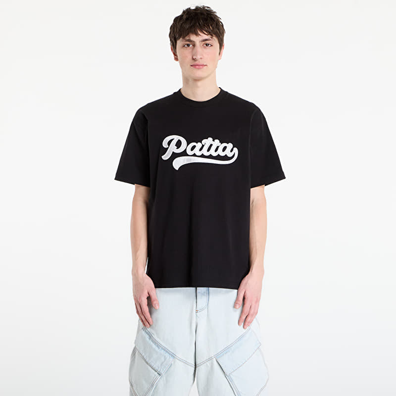 T-shirt Patta Logo Tail T-Shirt UNISEX Black