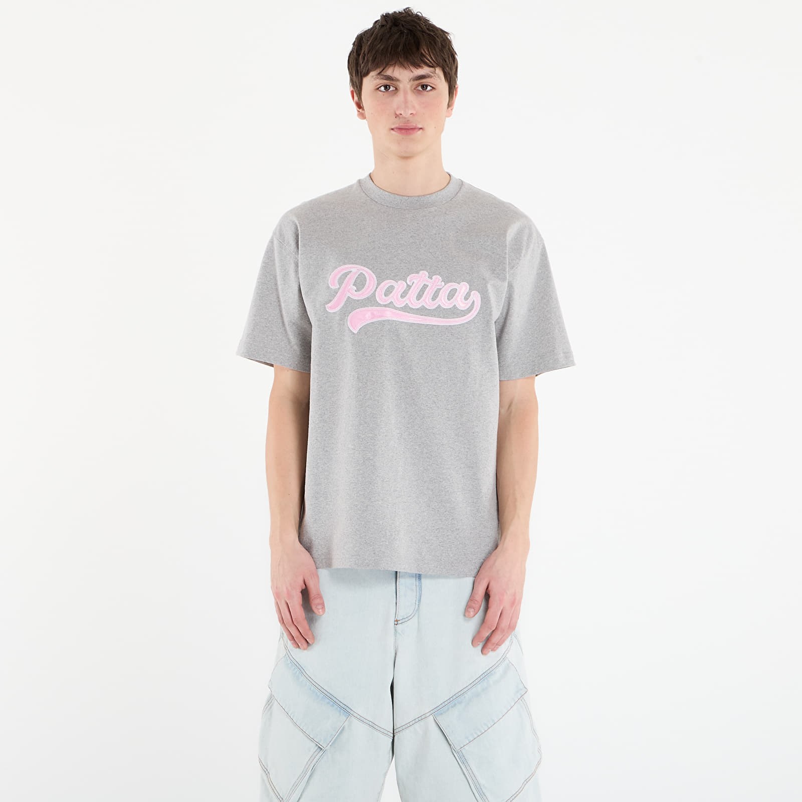Camisetas Patta Logo Tail T-Shirt UNISEX Grey heather