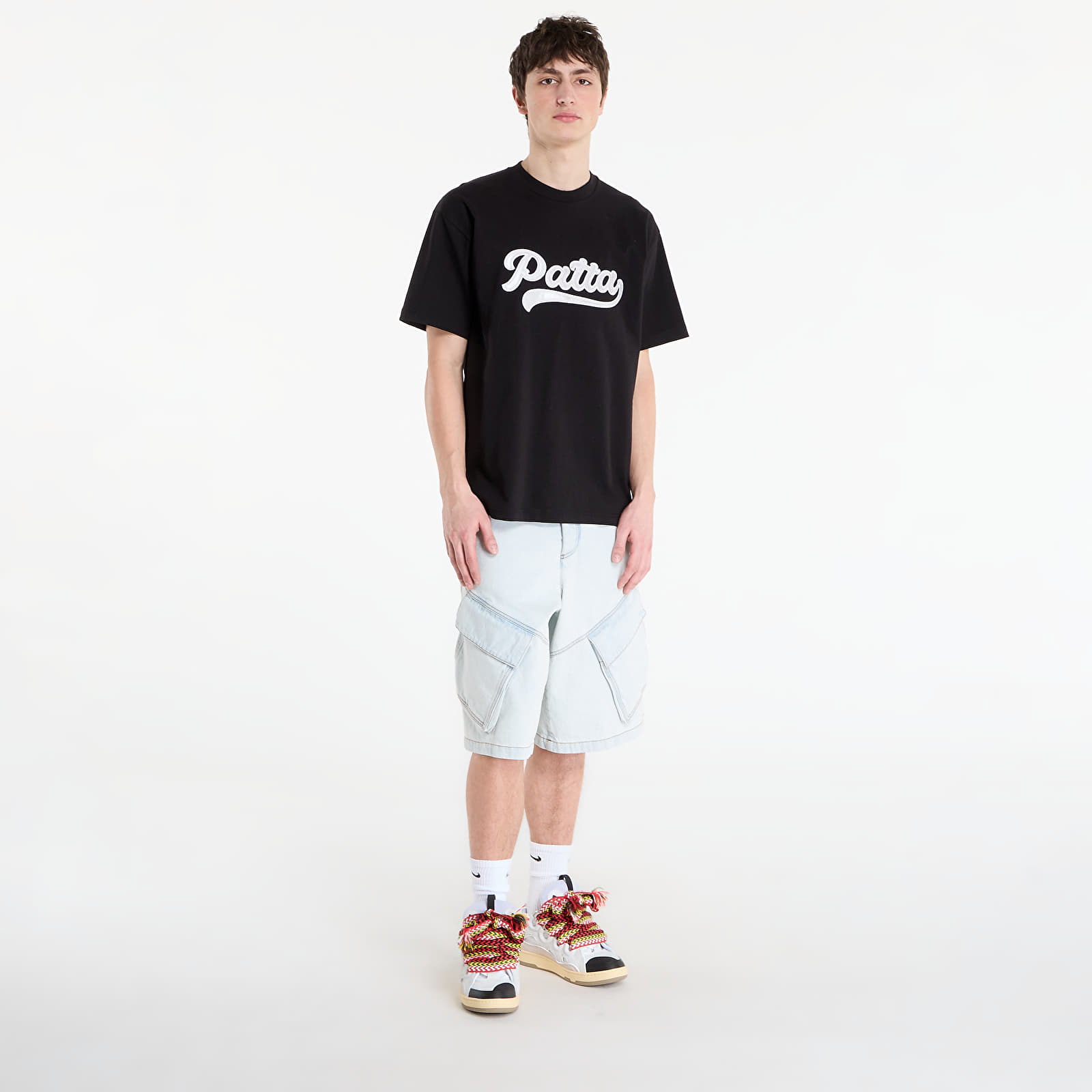 Camisetas Patta Logo Tail T-Shirt UNISEX Black