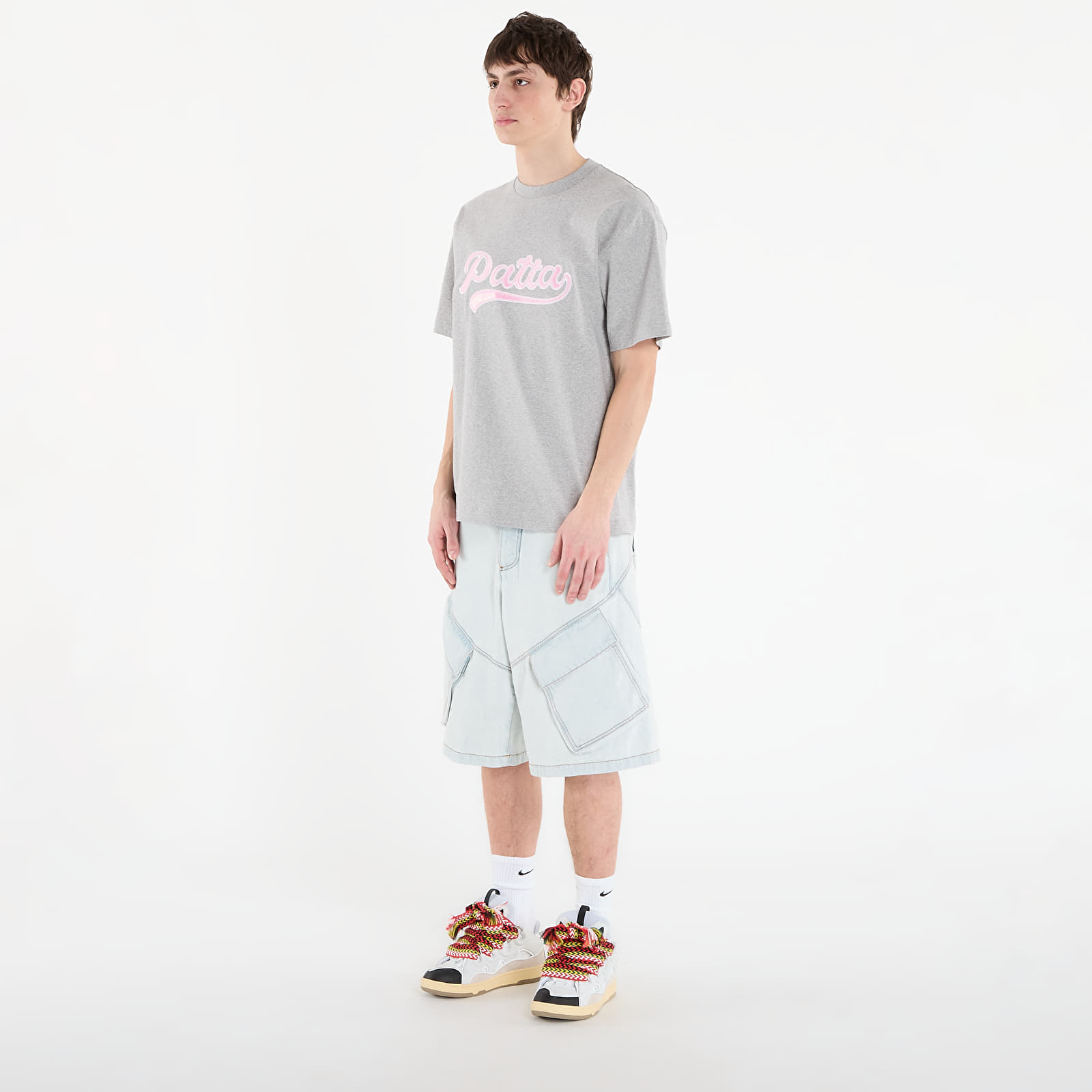 Camisetas Patta Logo Tail T-Shirt UNISEX Grey heather