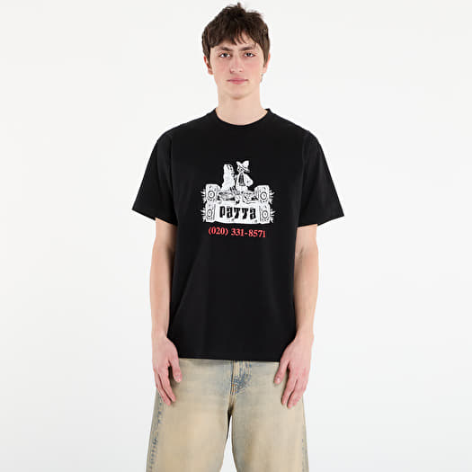 T-shirt Patta DJ Skully T-Shirt UNISEX Black