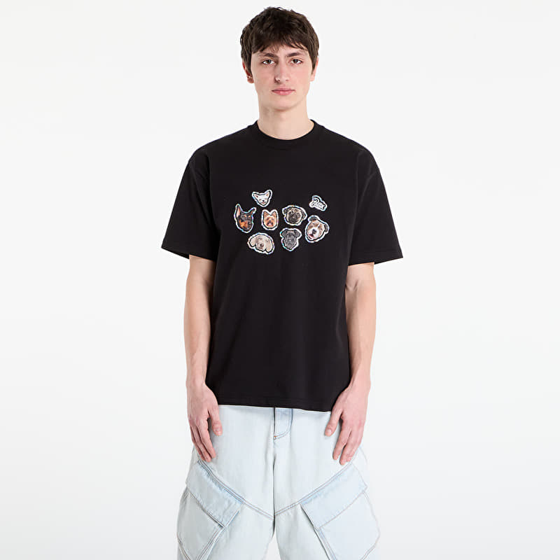T-shirt Patta Dogs T-Shirt UNISEX Black